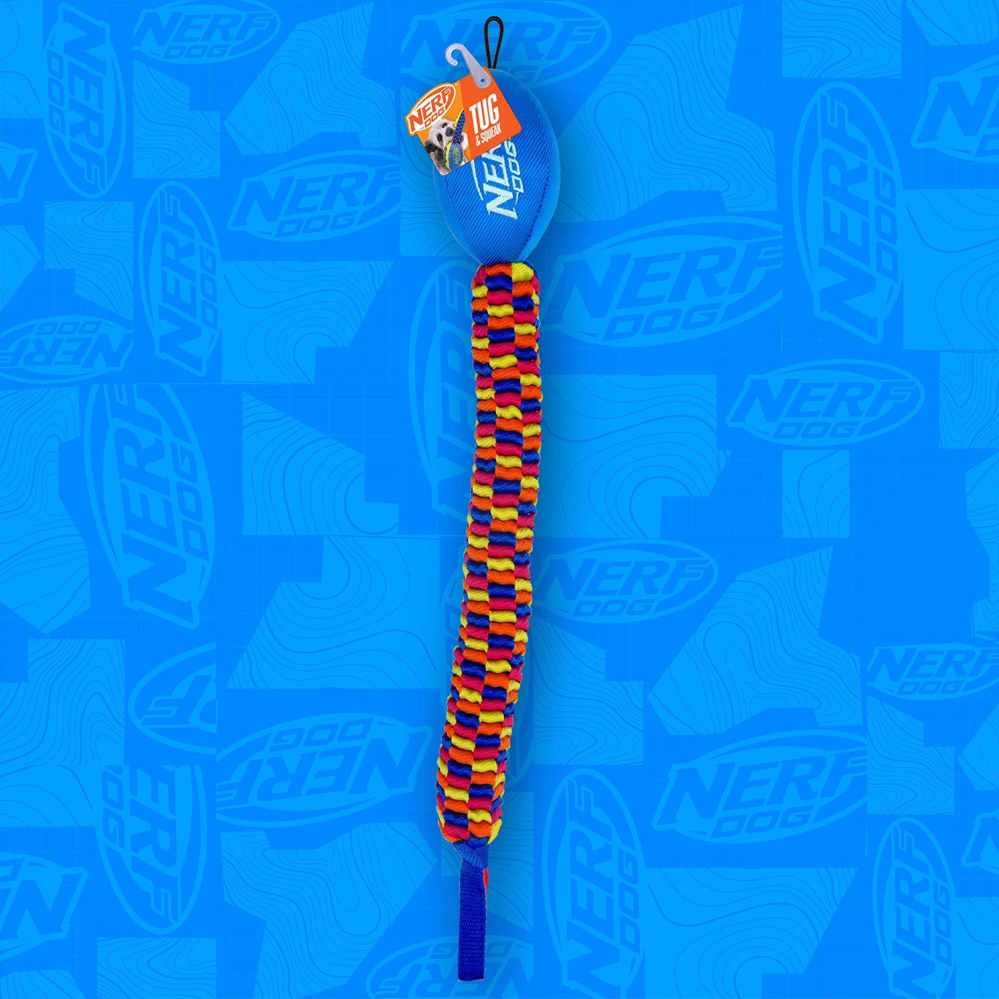 Rainbow Vortex Tug Toy – Tough & Colorful