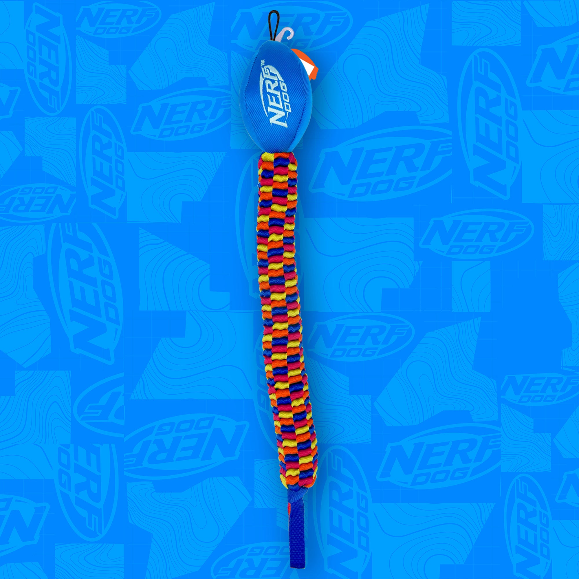 Rainbow Vortex Tug Toy – Tough & Colorful